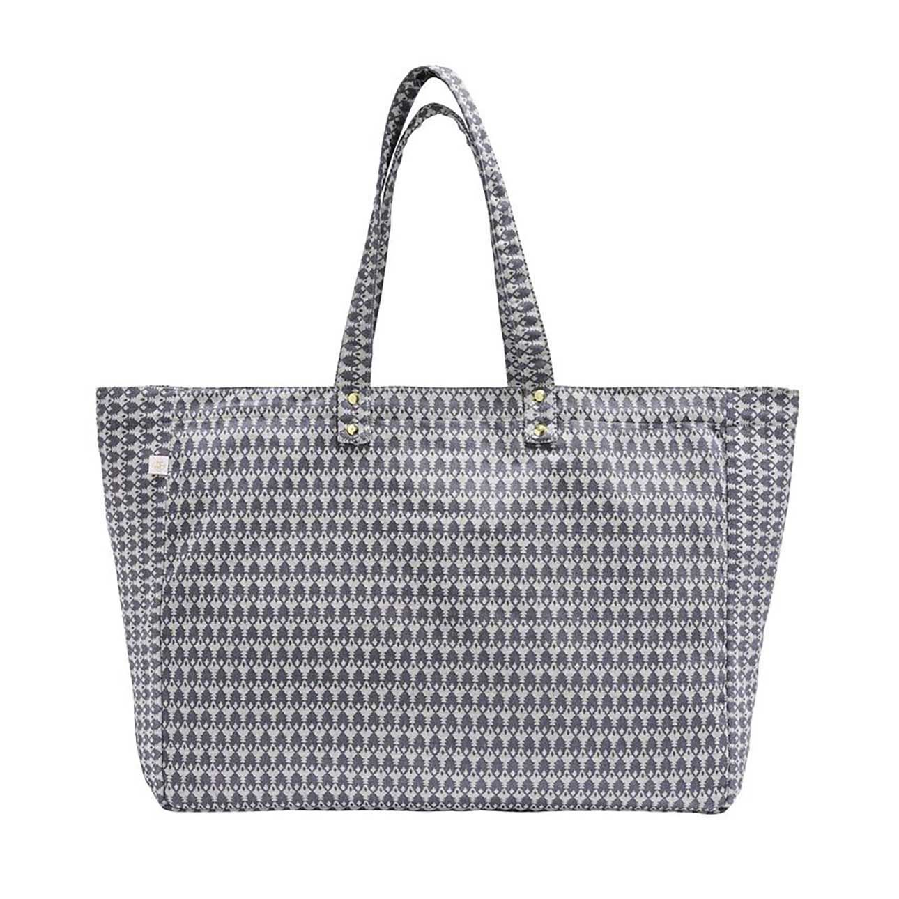 Le Jacquard Francais Dune Blue Beach Bag 14 x 19 Inch, MPN: 31957