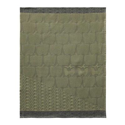 Le Jacquard Francais Braise Green Hand Towel 24 x 31 Inch, MPN: 31705