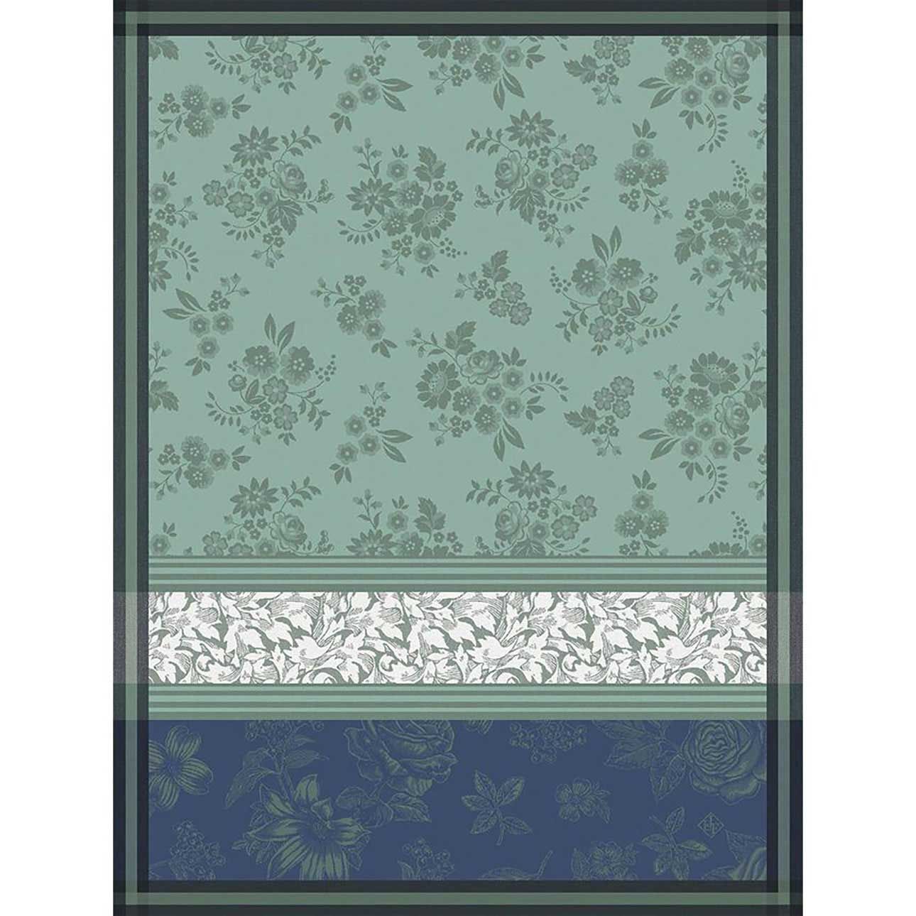 Le Jacquard Francais Romance Green Tea Towel 24 x 31 Inch, MPN: 31064