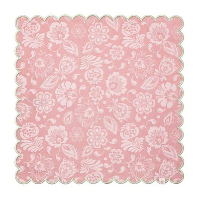 Le Jacquard Francais Alegria Pink Napkin 20 x 20 Inch, MPN: 31466