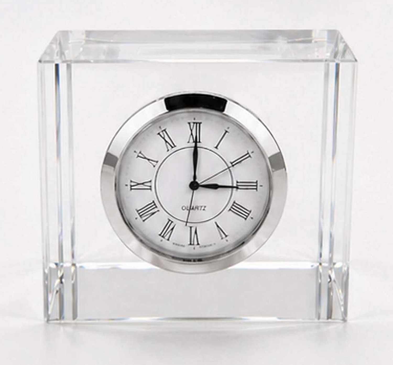 Tizo Crystal Glass Square Clock PH263CL