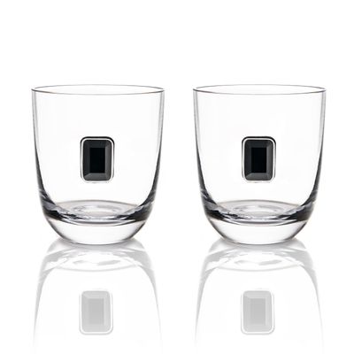 Anna New York Elevo DOF Glasses Obsidian Set of 2 ELE-OFS2-05L, 858027008543