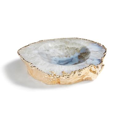 Anna New York Casca Bowl Agate and Gold CC-001, 810345024902