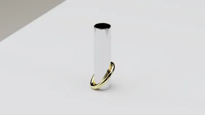 Anna New York Ring Bud Vase RIN-BVOS-01D