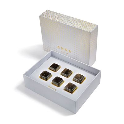 Anna New York Vida Whisky Gems Smoky Quartz Ser of 6 WG-005, 810345027330