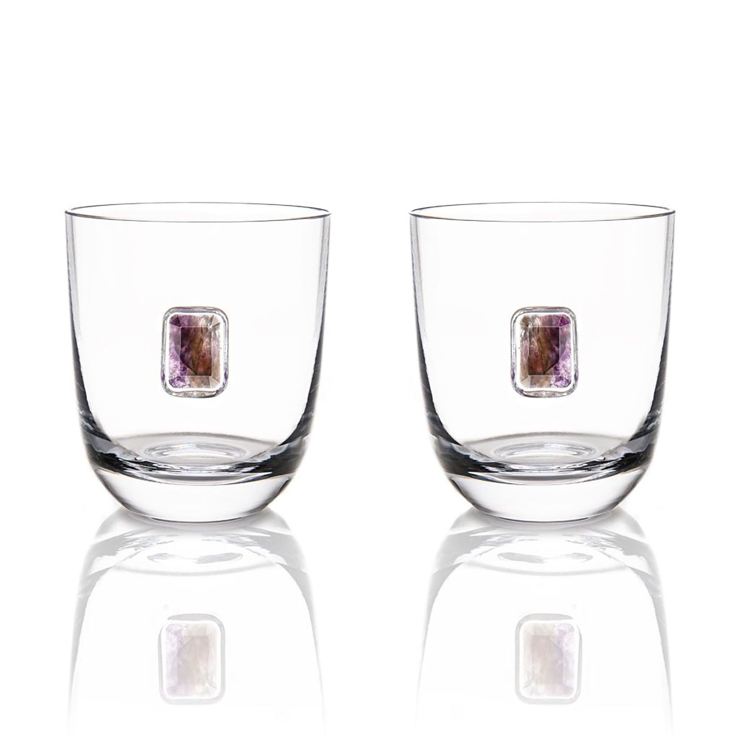 Anna New York Elevo DOF Glasses Amethyst Set of 2 ELE-OFS2-84L, 810345022342