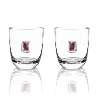Anna New York Elevo DOF Glasses Amethyst Set of 2 ELE-OFS2-84L, 810345022342