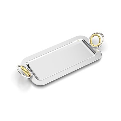 Anna New York Ring Serving Tray Small Rectangular RIN-RETS-02D, 850058256375