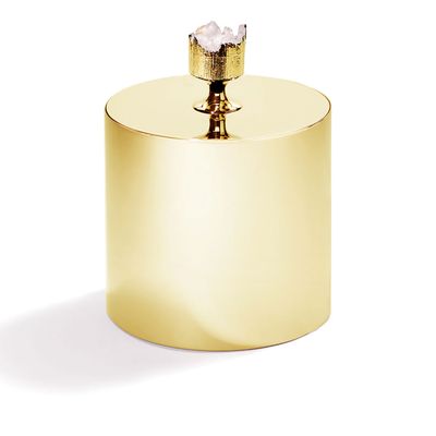 Anna New York Hospitality Ice Bucket Crystal and Gold HOS-IBOS-38G, 850013927845