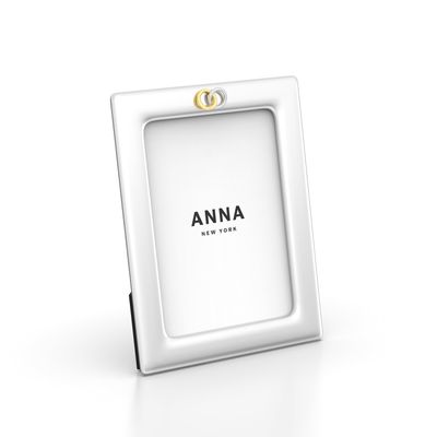 Anna New York Ring Picture Frame 5 x 7 Inch RIN-FR57-02D, 850058256405