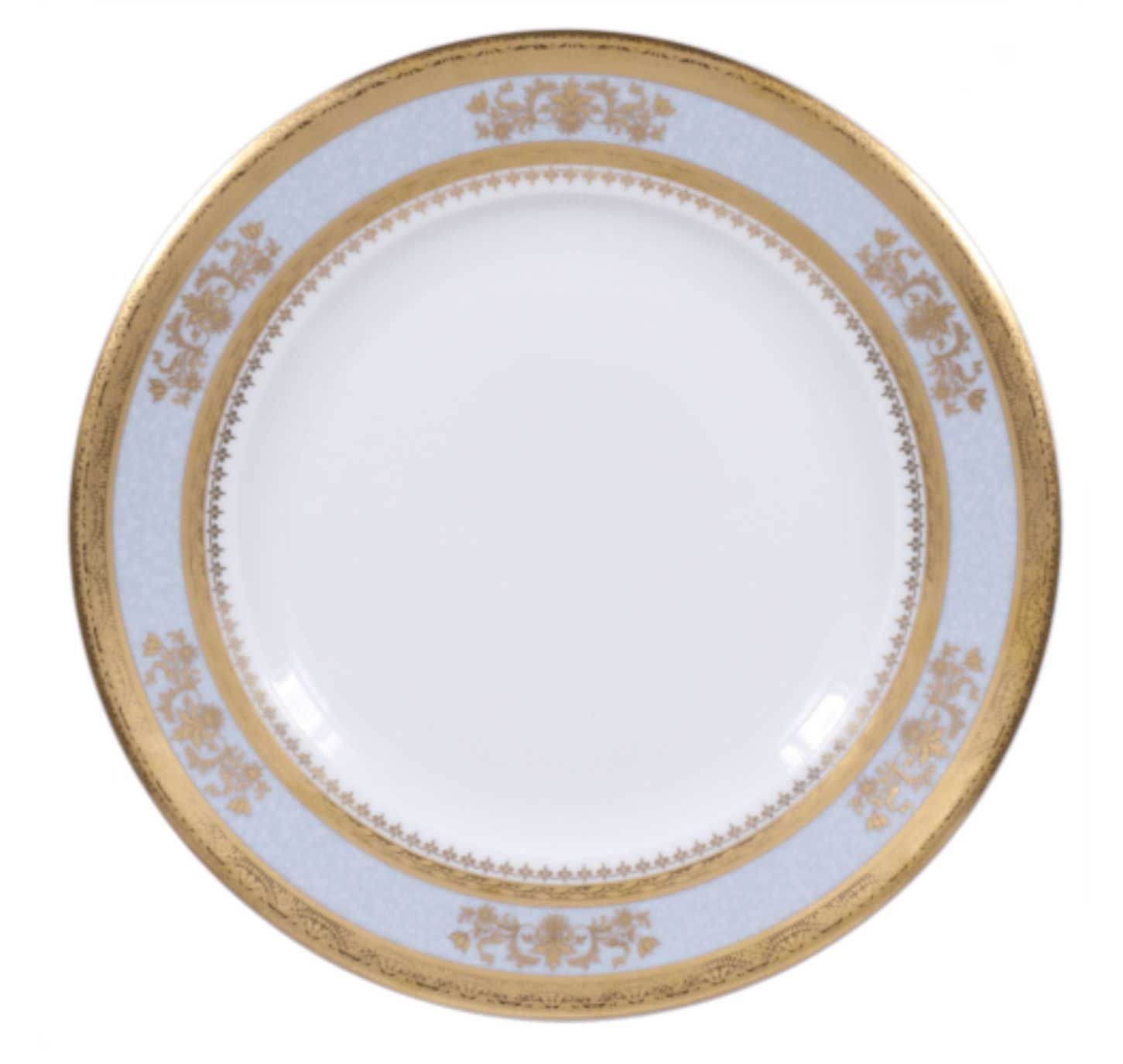 Philippe Deshoulieres Orsay Powder Blue Cake Plate, AG-RI6289, 3104360039513