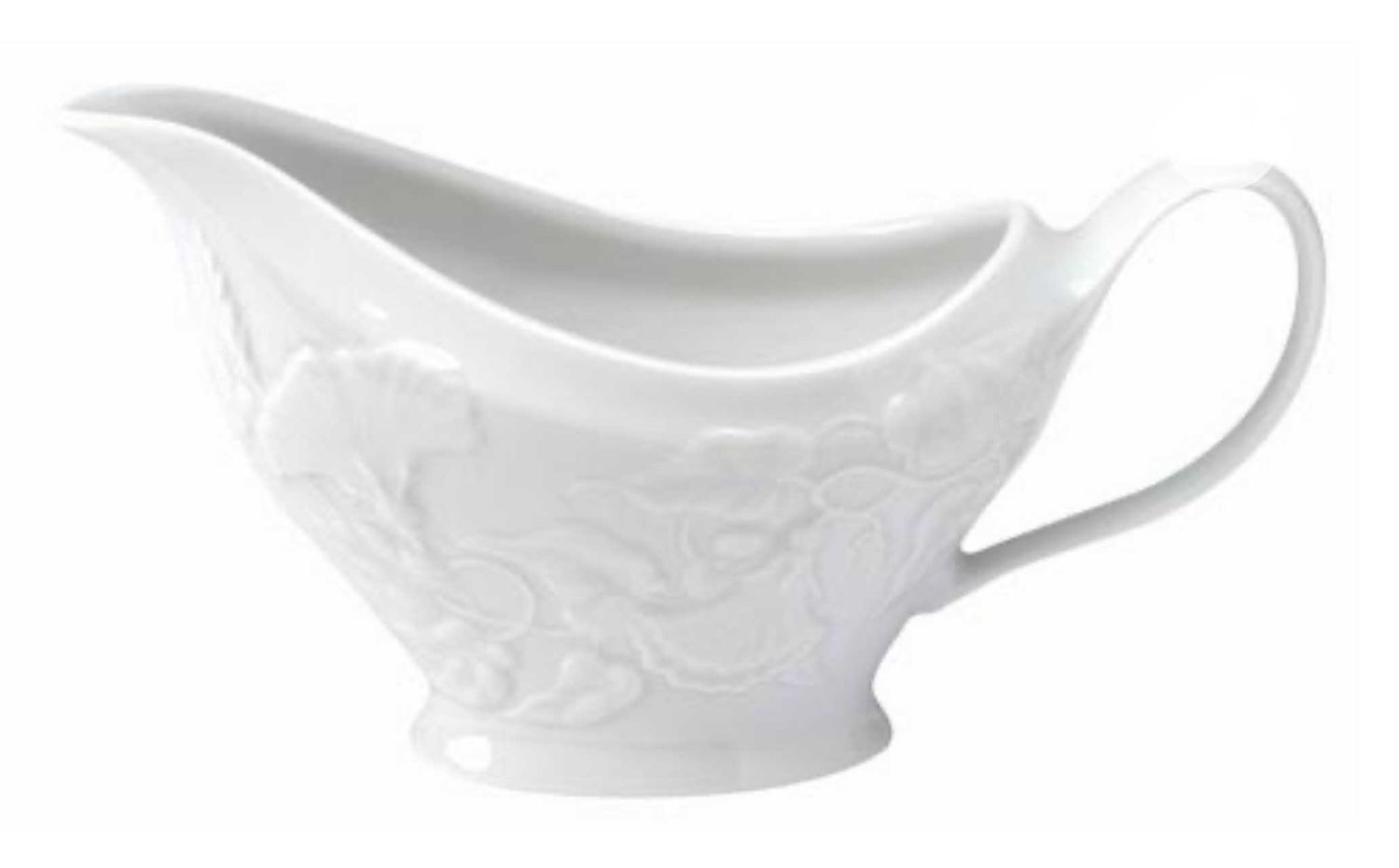 Philippe Deshoulieres Promenade White Sauce Boat, SO-PR, 3104360015067