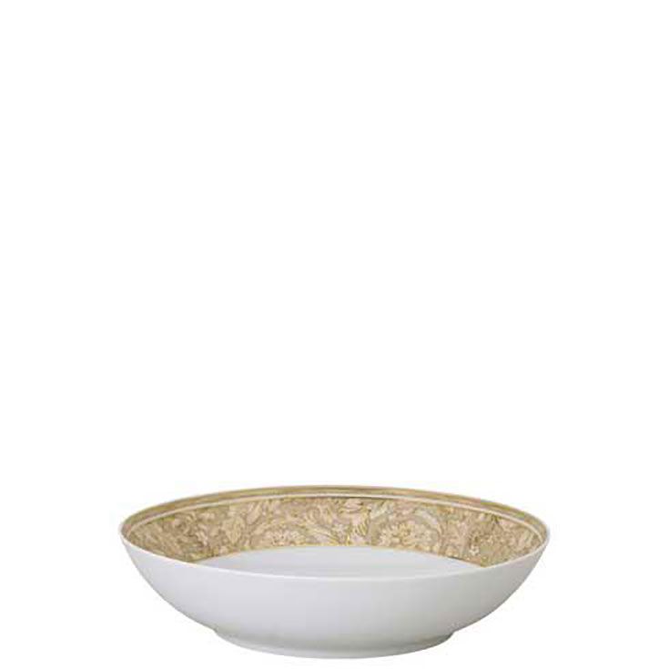 Versace Barocco Beige Rim Soup 8 1/2 Inch 19335-403782-10322, 790955316362