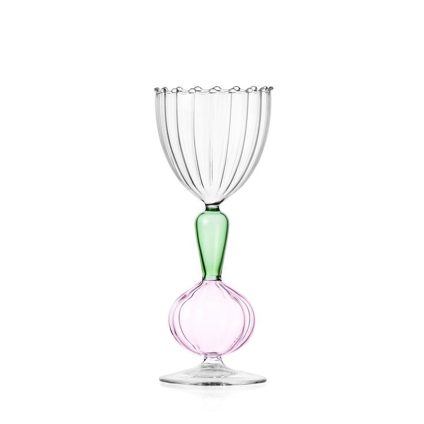 Ichendorf Vegetables Optical Stemmed Glass Spring Onion 11.8 oz IC354.158, 790955322776