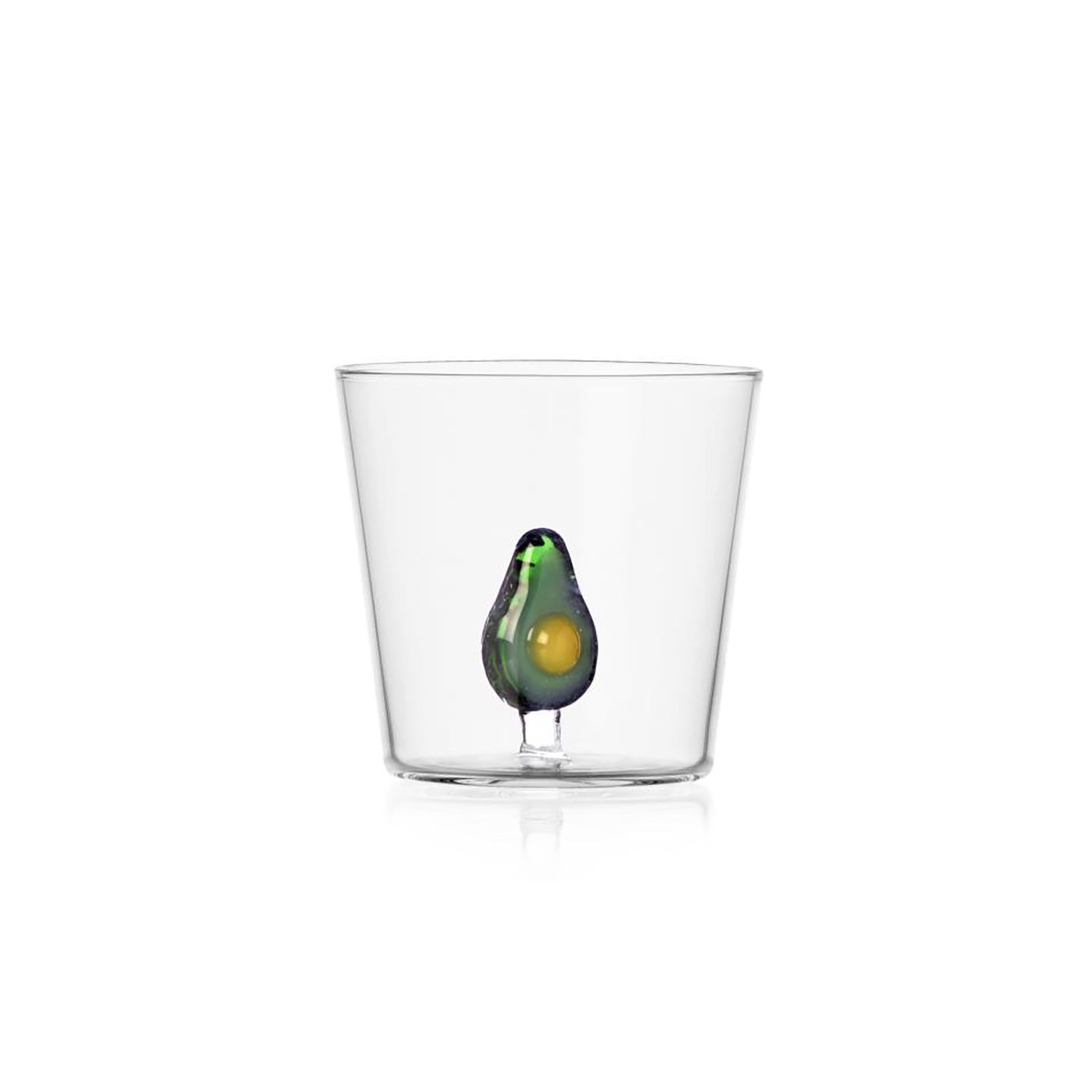 Ichendorf Fruits and Flowers Tumbler Avocado 11.8 oz IC354.238, 790955200326