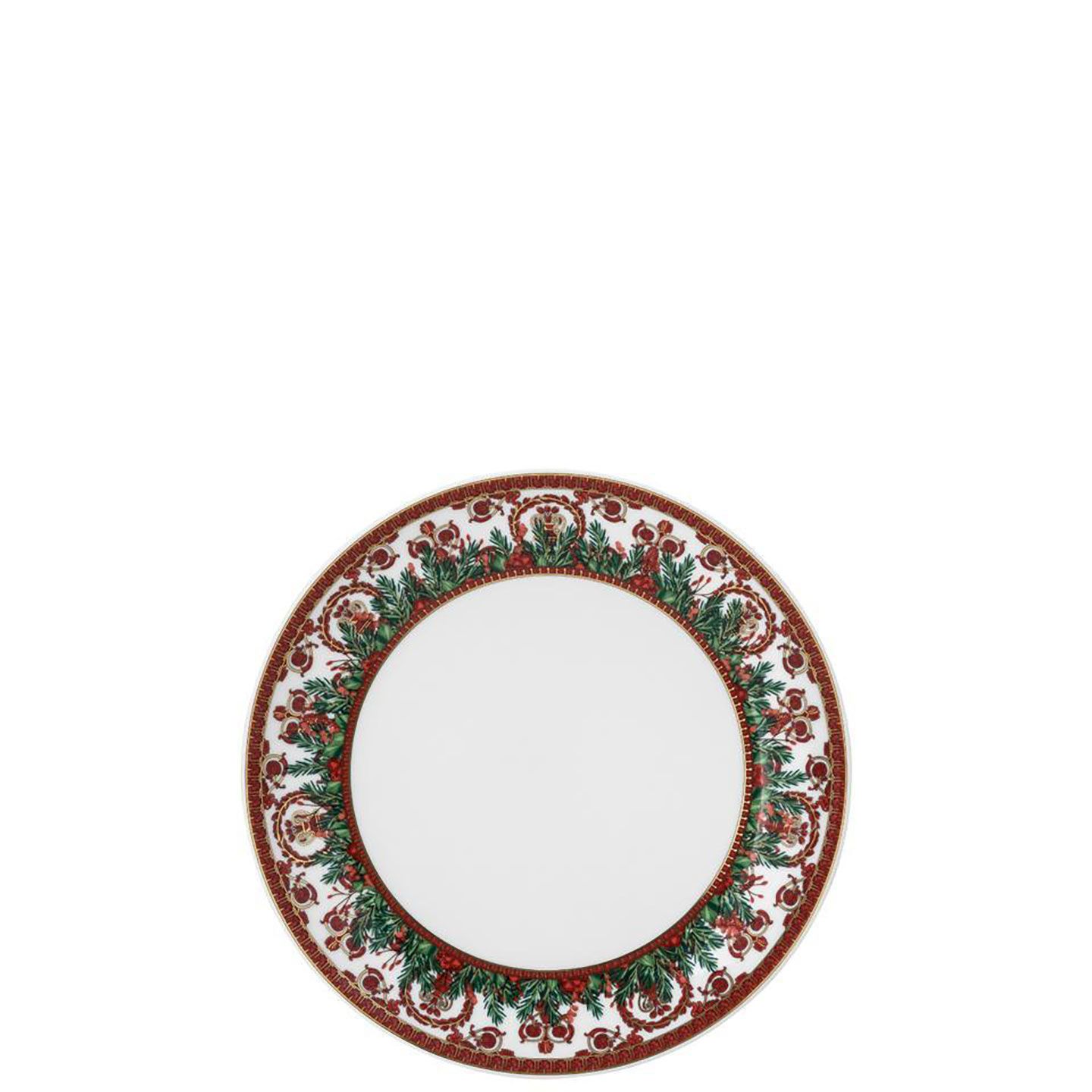 Versace Love Baroque Holiday Salad Plate 8 1/4 Inch 19335-409960-10221, 790955316799