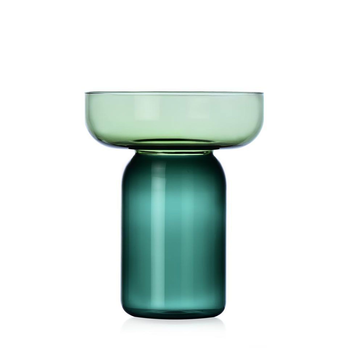 Ichendorf Aura Cylinder Vase Green-Petrol 9.84 Inch IC367.221, 790955321960