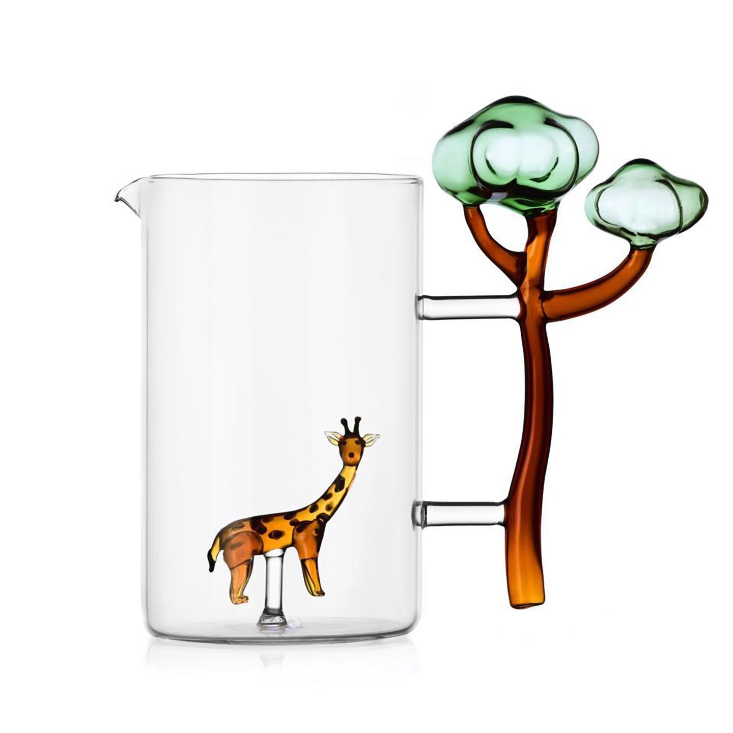 Ichendorf Savannah Jug Giraffe and Baobab 50.7 oz IC354.359, 790955322561