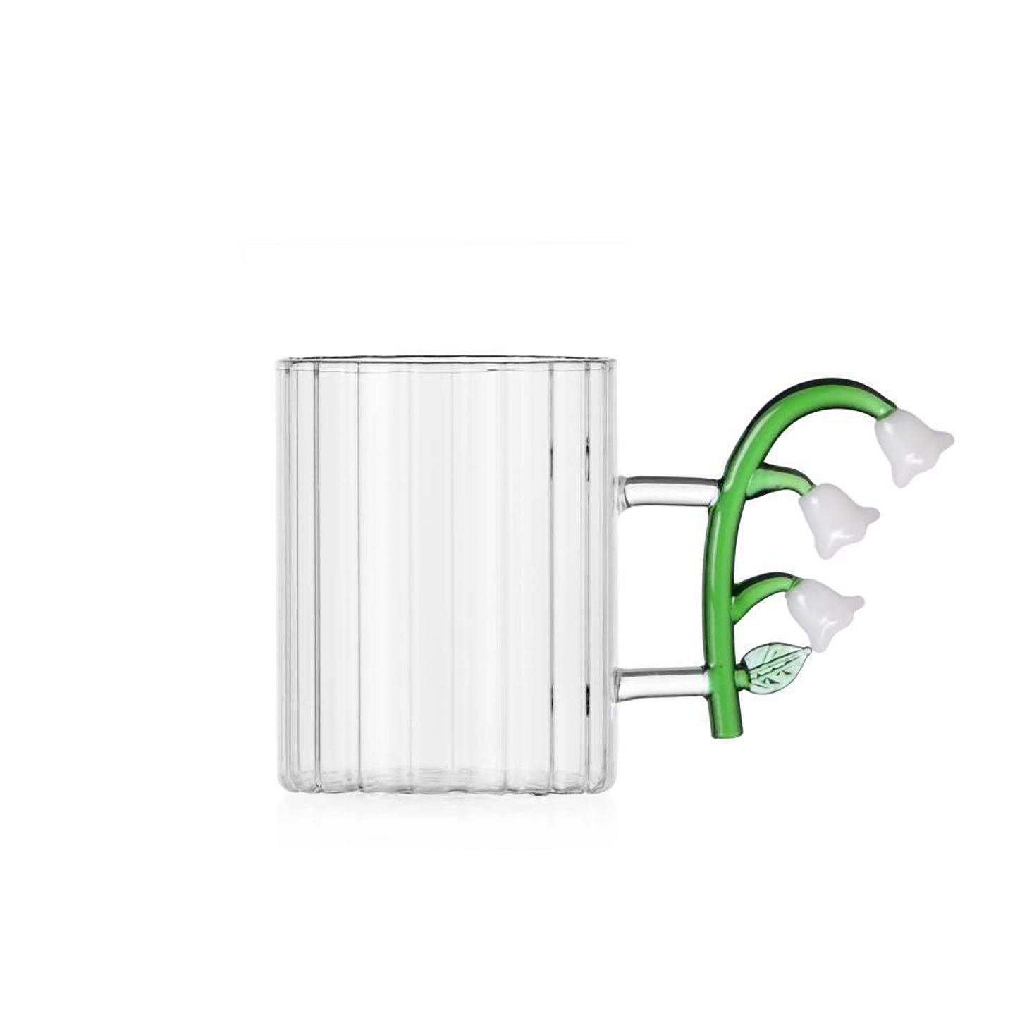 Ichendorf Botanica Optic Mug White Flower 15.2 oz IC354.493, 790955396012