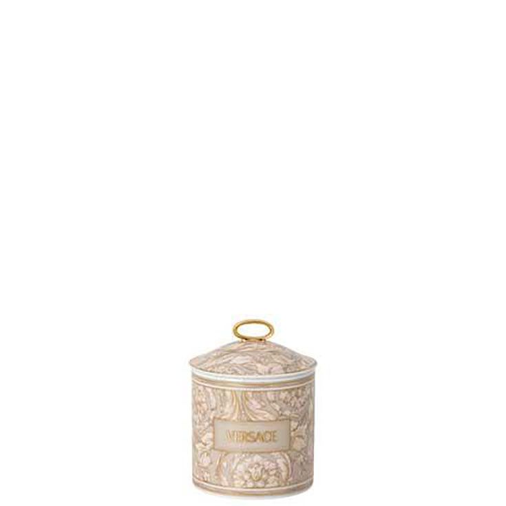 Versace Barocco Beige Scented Candle 2 Piece Medium 14633-403782-24876, 790955316270