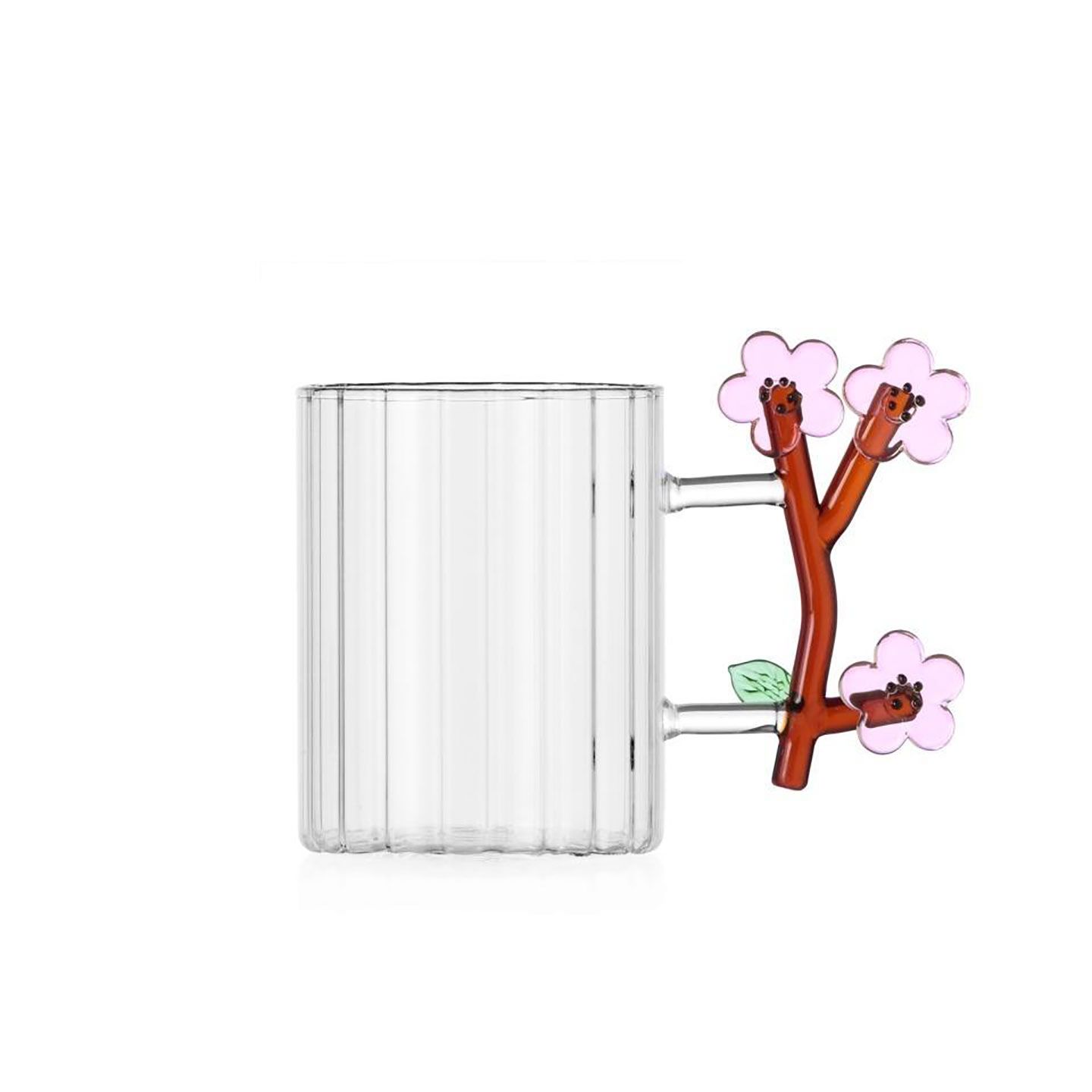 Ichendorf Botanica Optic Mug Peach Blossom 15.2 oz IC354.496, 790955396043
