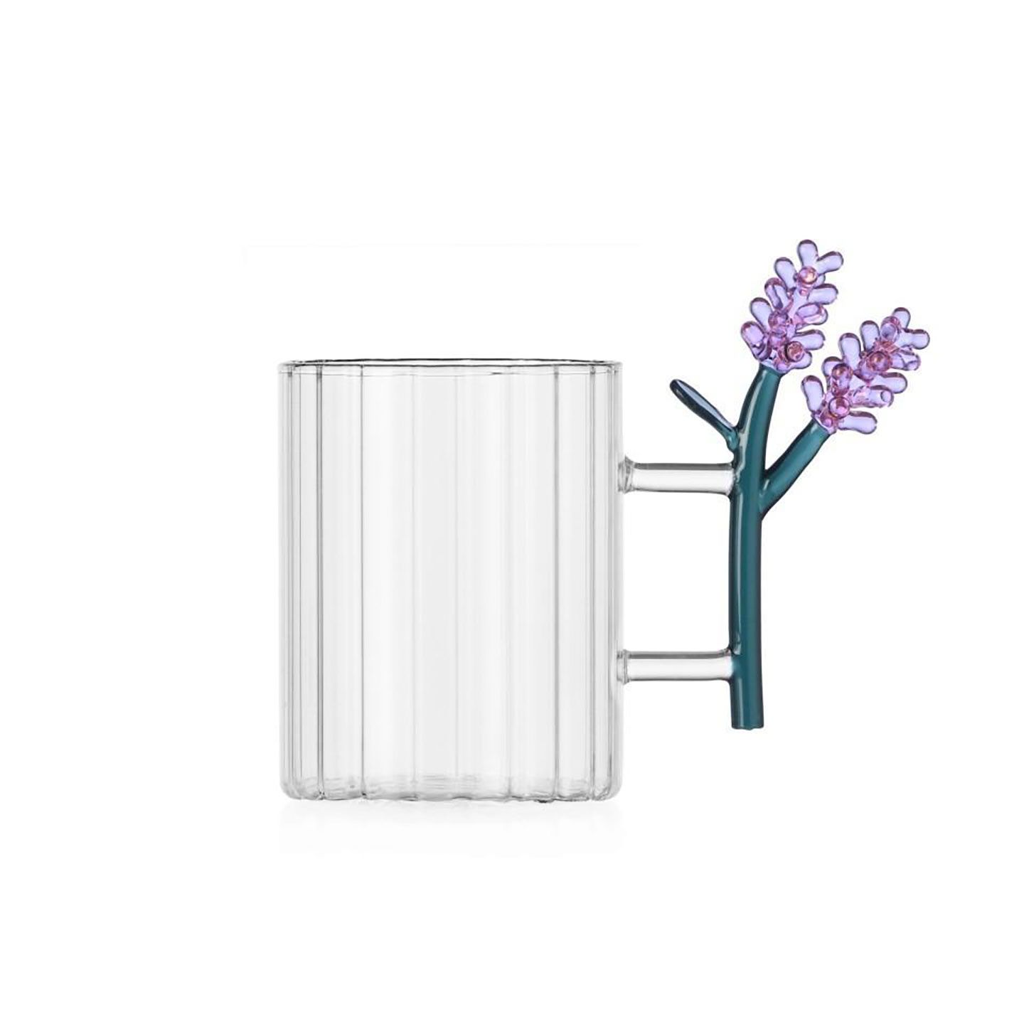 Ichendorf Botanica Optic Mug Lavender 15.2 oz IC354.497, 790955396050