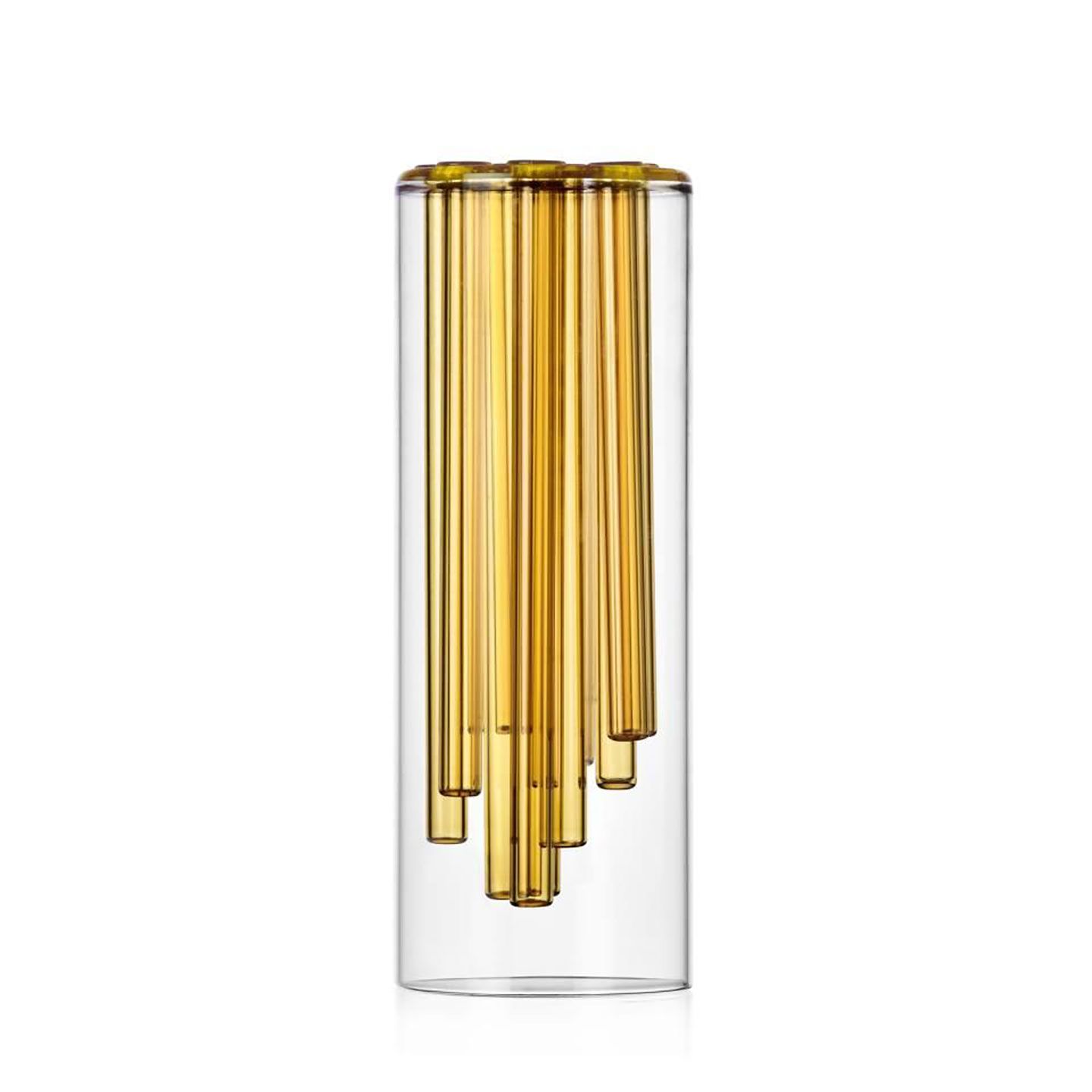 Ichendorf Jelly Yellow Vase 11.81 Inch IC348.600, 790955396210