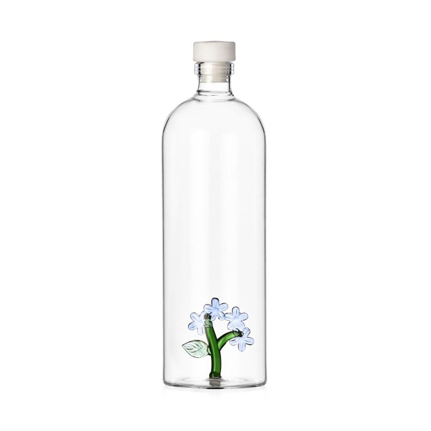 Ichendorf Botanica Botttle Light Blue Flower 38.9 oz IC354.062, 790955322134