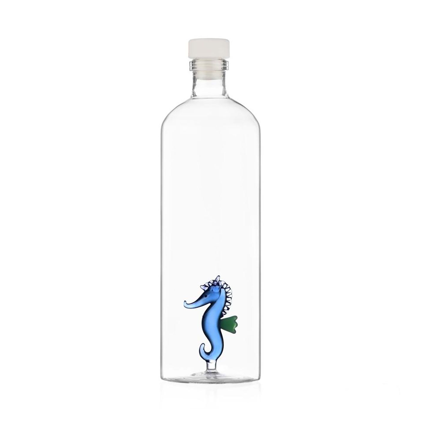 Ichendorf Marine Garden Bottle Blue Seahorse 38.9 oz IC352.360, 790955322370
