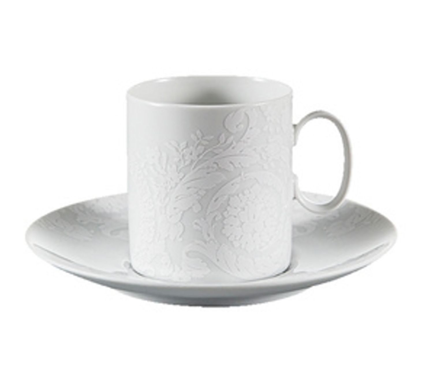 Versace Barocco 92 Coffee Cup and Saucer 6 Inch 19335-403785-14740, 790955316058