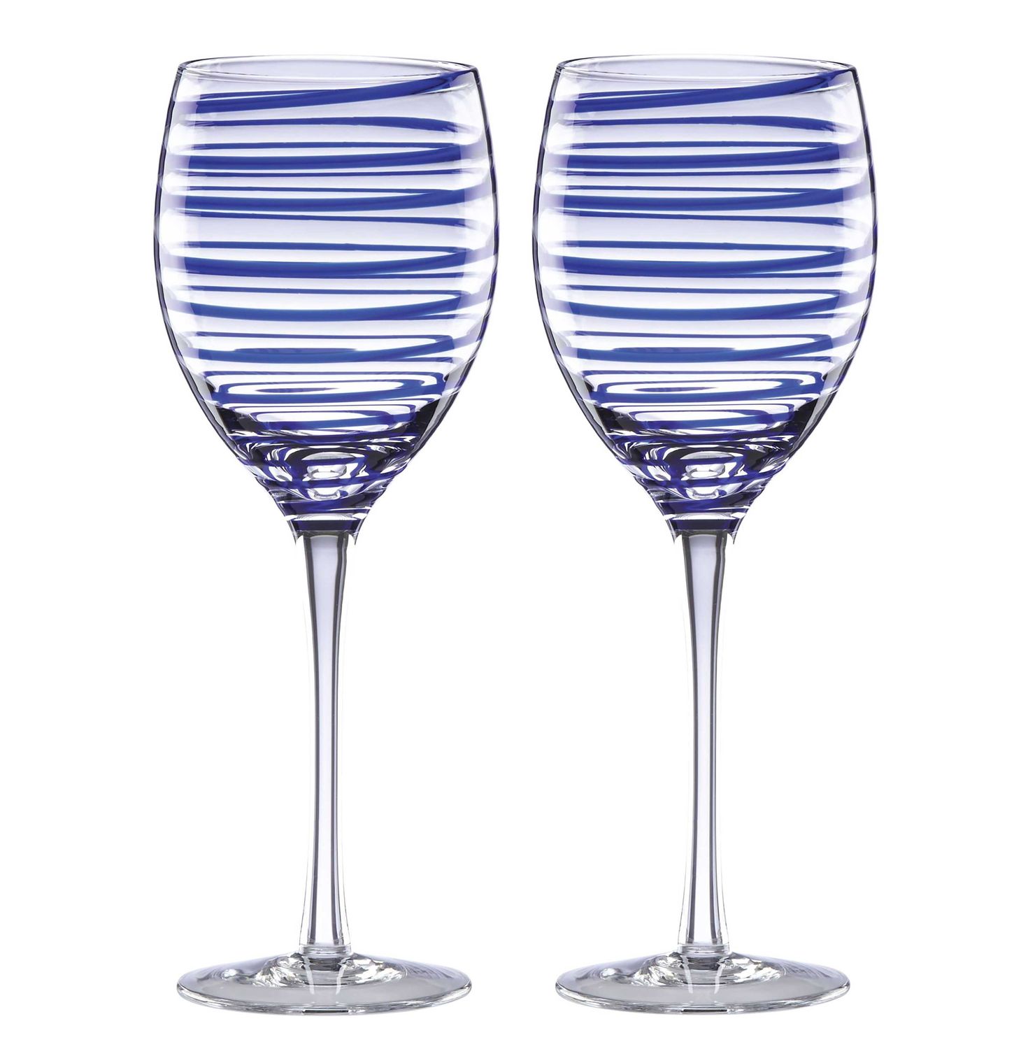 Kate Spade Charlotte Street 2-Piece Wine Glass Set 863811, 882864642875