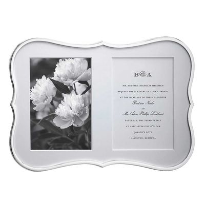 Kate Spade Crown Point Double 5 x 7 Picture Frame 818438, 882864290656