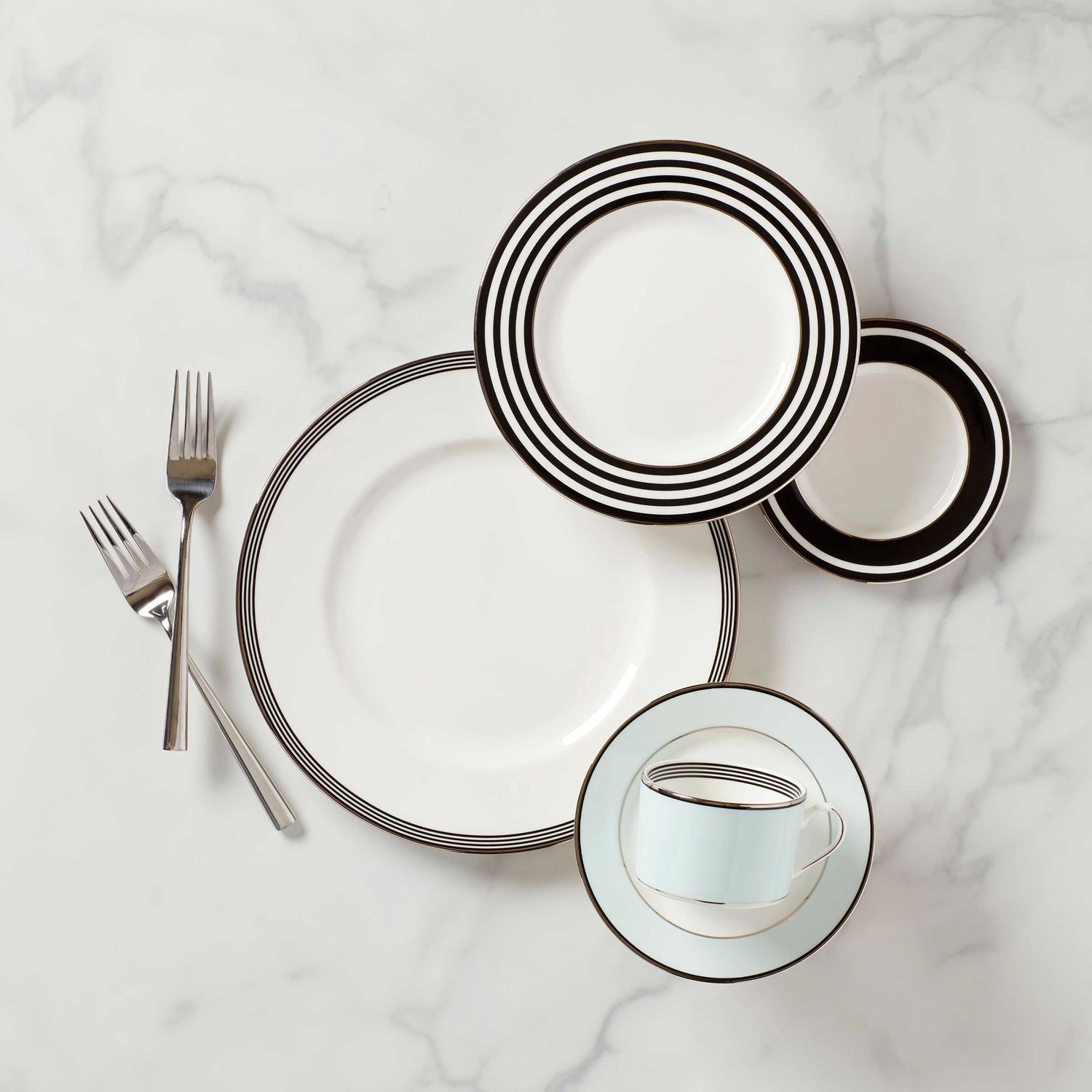 Kate Spade Parker Place 5-Piece Place Setting 836024, 882864425362