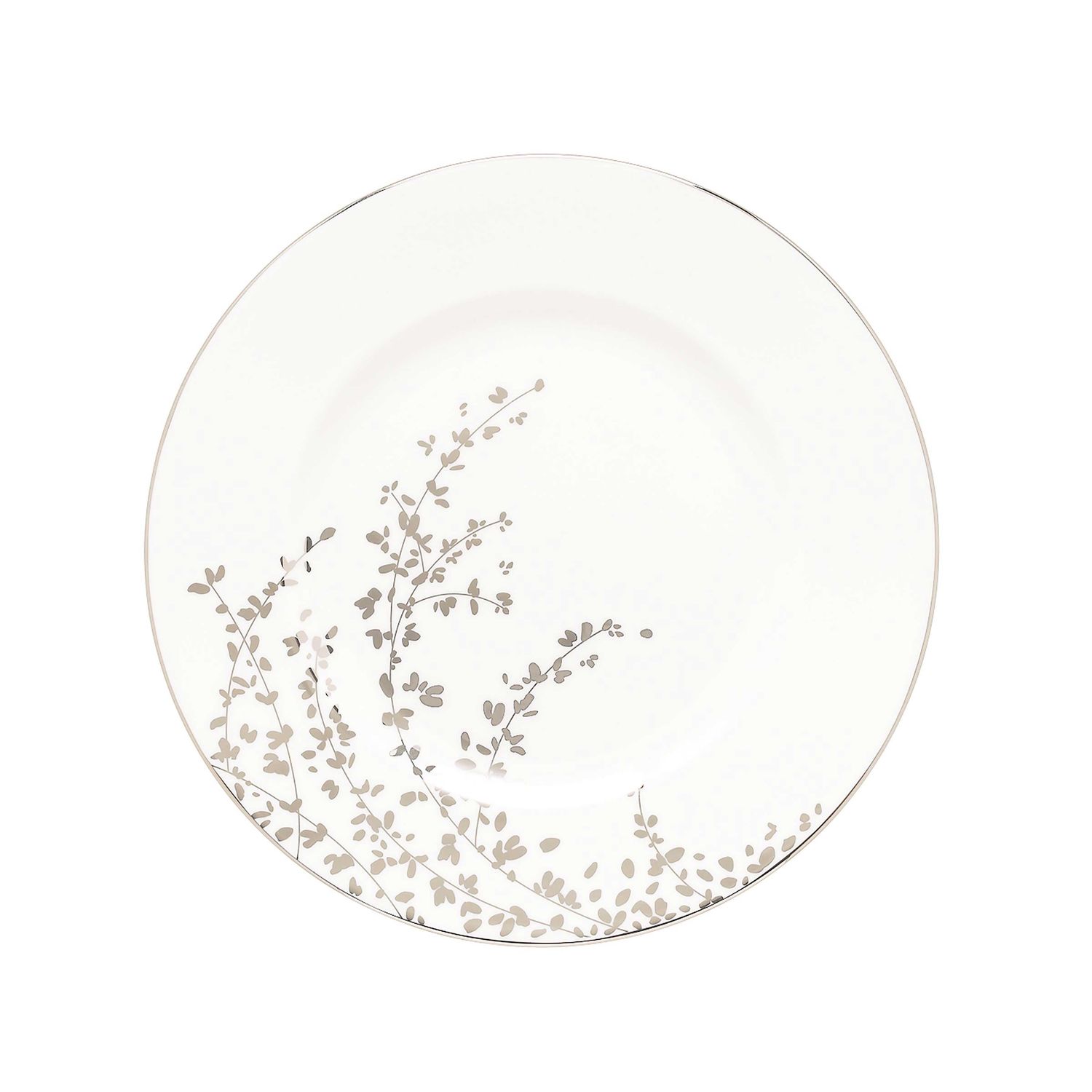 Kate Spade Gardner Street Platinum Dinner Plate 803704,
