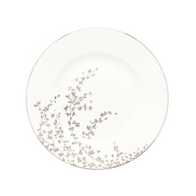 Kate Spade Gardner Street Platinum Dinner Plate 803704,
