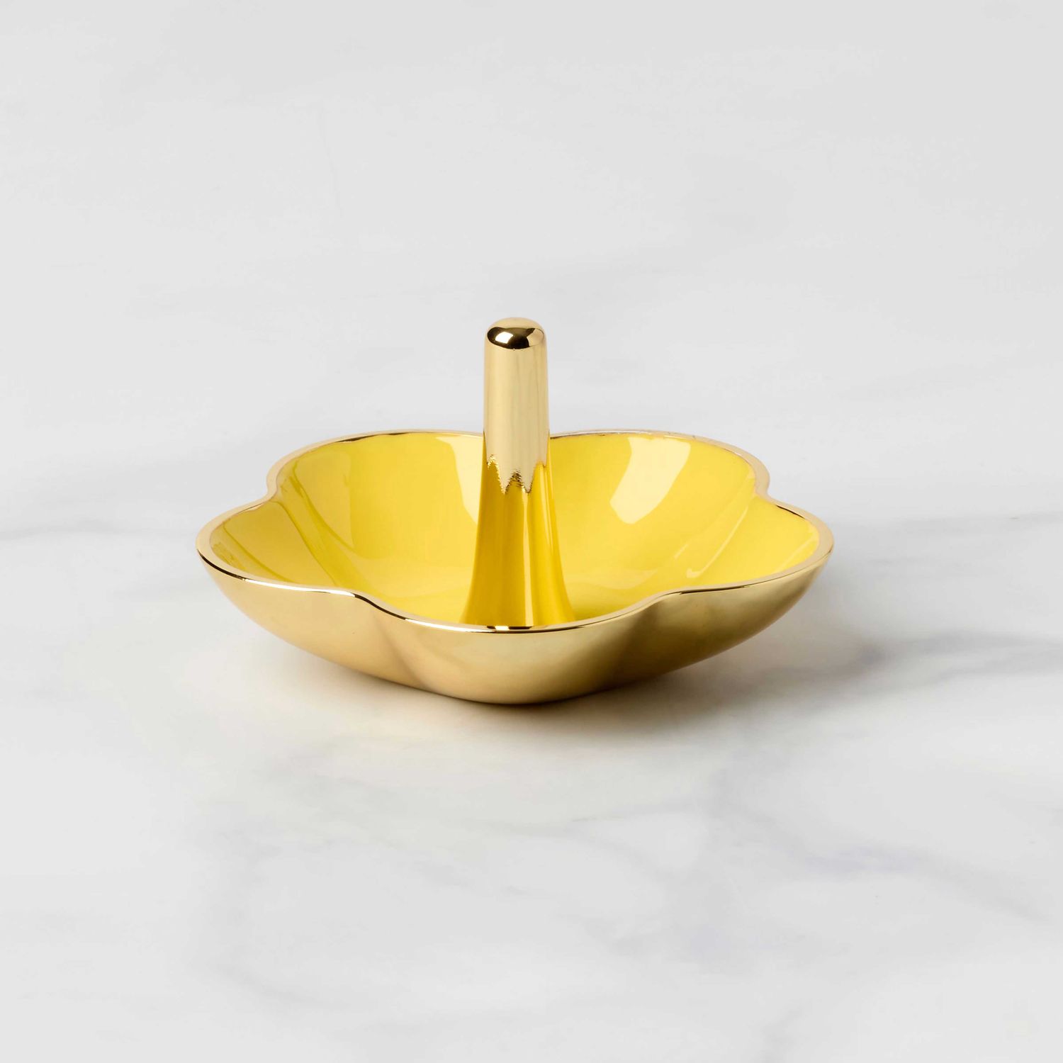 Kate Spade Make It Pop Metal Ring Dish Yellow 897936, 882864871893