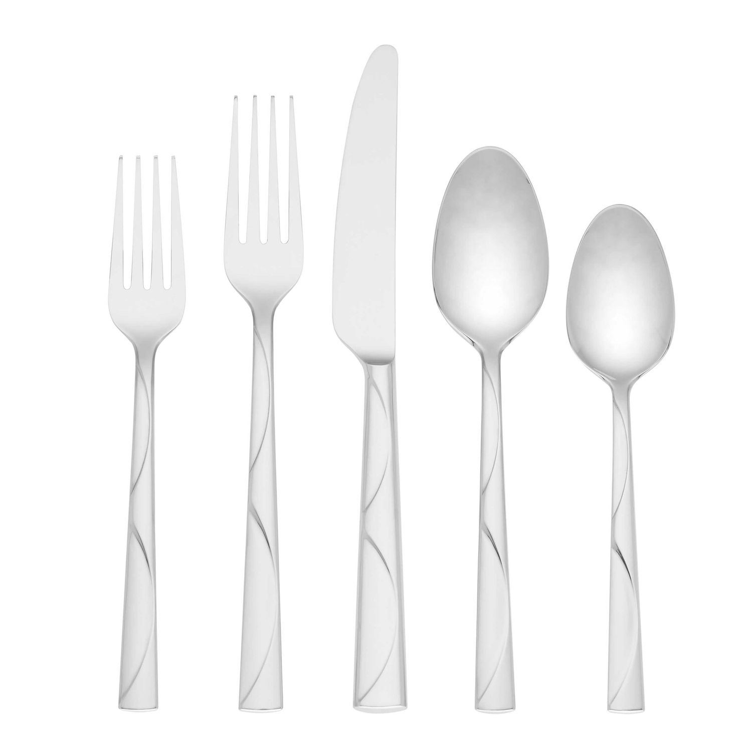 Kate Spade Park Circle 45-Piece Flatware Set 889108,