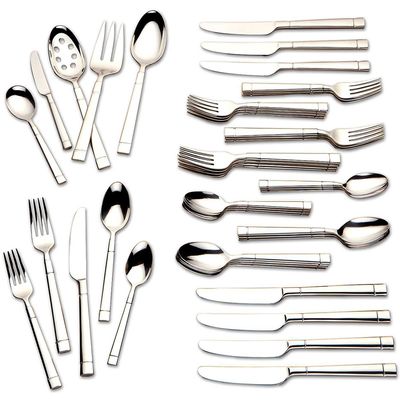 Kate Spade Fair Harbor 45-Piece Flatware Set 820859, 882864307774