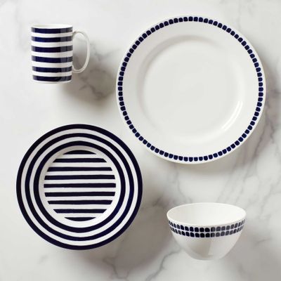 Kate Spade Charlotte Street North 4-Piece Place Setting 844093, 882864485021