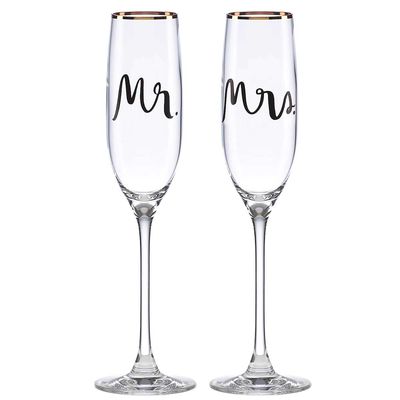 Kate Spade Bridal Party 2-Piece Champagne Flute Set 880361, 882864776020