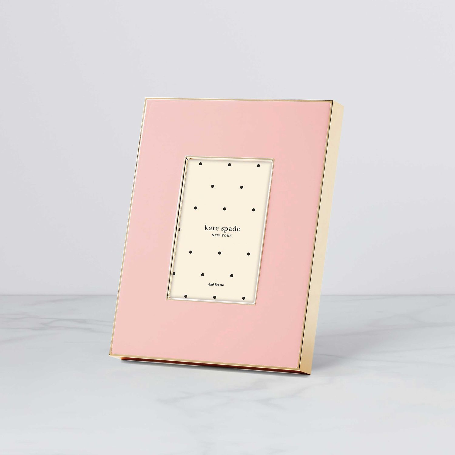 Kate Spade Make It Pop 4 x 6 Inch Picture Frame Pink 894700, 882864869463