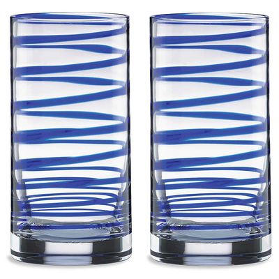 Kate Spade Charlotte Street 2-Piece Highball Glass Set 857794, 882864590756