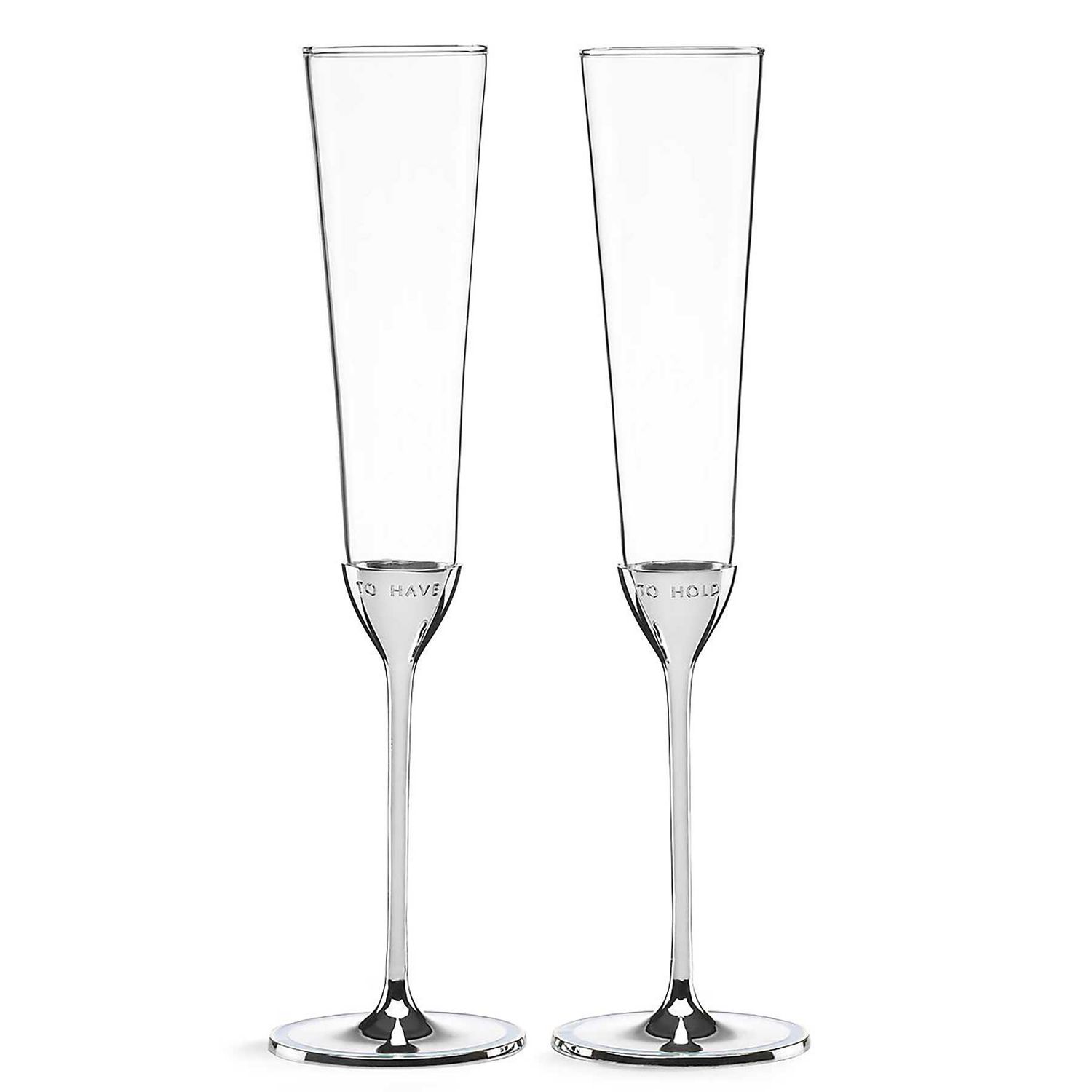 Kate Spade Take The Cake 2-Piece Champagne Flute Set 854777, 882864566485