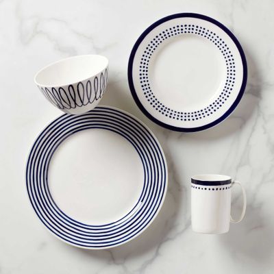 Kate Spade Charlotte Street East 4-Piece Place Setting 844078, 882864484871
