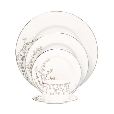 Kate Spade Gardner Street Platinum 5-Piece Place Setting 807843, 882864221001