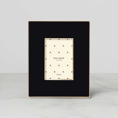 Kate Spade Make It Pop 4 x 6 Inch Picture Frame Black 898281, 882864872395
