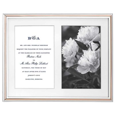 Kate Spade Rosy Glow Double 5 x 7 Picture Frame 852077, 882864545565