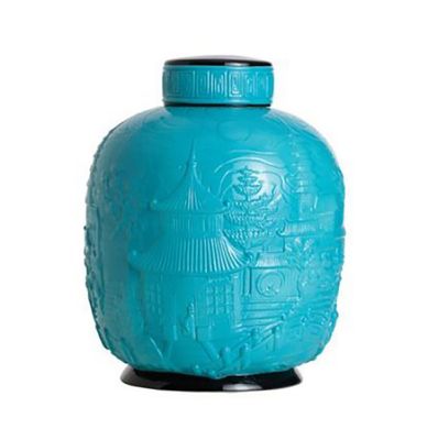 Jean Boggio China Impression Ginger Jar Turquoise JB00361T