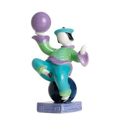 Jean Boggio Baby Circus Hao Hao Boy With Balls Figurine Green JB00866
