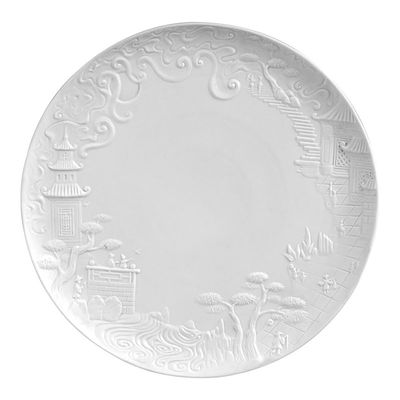 Jean Boggio China Impression Main Course Plate White JB00316W